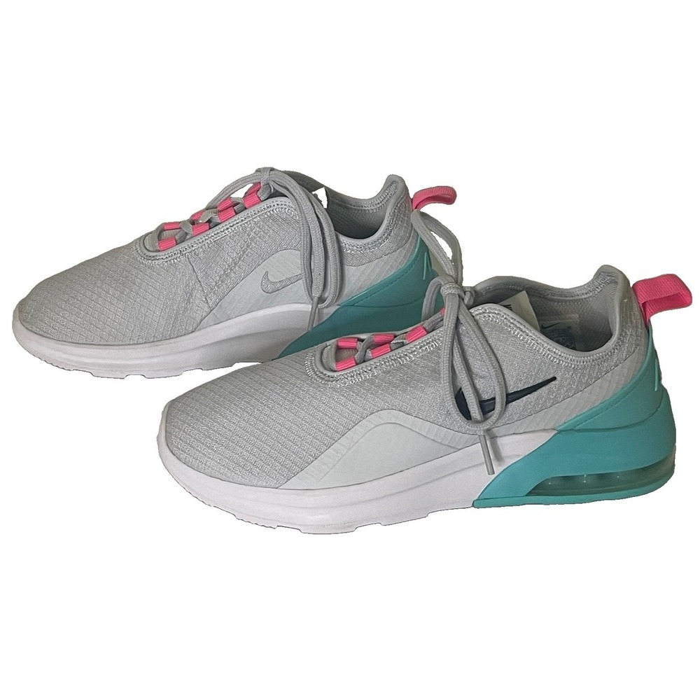 Nike Air Max Motion 2 South Beach Womens Size 7.5 Teal Pink‎ Sneakers CU4925 002